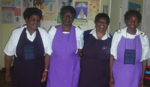  L-R: Martha Lucas Hodzi, Christine Thawe, Avis Mukome and Pauline Masundah